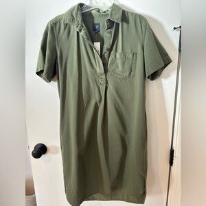 GAP Casual Midi Shirt Dress